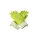 Full Circle Splash Patrol Natural Latex Cleaning and Dish Gloves, Medium/Large, Green Medium/Large Green