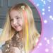 8 Pieces Hair Clips for Girls Animal Straight Rainbow Hair Extensions for Kids Little Girl Hair Clips Accessories for Girls Toddler Kids Ponytails Multicolor - Buy Online on GoSupps.com