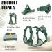 Supet Escape Proof Cat Harness and Leash Set - Adjustable Vest for Small and Large Kittens/Dogs - Green - Medium Size - Buy Online on GoSupps.com