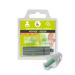 Ear plug for transport/travel/ambient noise Damping 18 dB Ultra-comfortable hearing protection: 2+1 crowns and double filter Hypoallergenic and reusable Plic audio