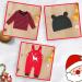 Infant Boys 3pcs Clothing Set: Romper Outfit, Dungarees, Hat | Red | 6-9 Months - Buy Online on GoSupps.com