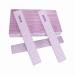 80/80 Grit Nail Files (25 Pcs) Coarse Emery Boards for Acrylic Nails and Gel Nails Nail File Double Sided 80 Grits Emory Professional Nail Filers Pack Reusable Washable Manicure Square Gray
