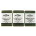 Traverse Bay Bath and Body Eucalyptus & Peppermint Bar Soap 3 Pack | All-Natural Handmade Cold Process Soap with Essential Oils for Face & Body | Made in USA | 15+ oz - Buy Online on GoSupps.com