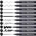 Calligraphy Pens Set - 10 Size Brush Pens for Beginners - Ideal for Hand Lettering, Drawing, Sketching, and Journaling - Buy Online on GoSupps.com