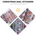 10 Sheets Christmas Nail Art Stickers Xmas Nail Decals Holiday Manicure Santa Stickers Snowflake Nail Art Stickers DIY Xmas Nail Art Tips Xmas Nail Stickers Halloween Nail Supplies - Buy Online on GoSupps.com