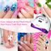 180W UV LED Nail Dryer Lamp with Timer - Gel Nail Curing Car Sensor & LCD Display - Buy Online on GoSupps.com