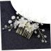 HAPINARY Girl Hair Accessories Headpiece Decoration Girl Headpiece Womens Headpiece Bridal Headpiece Alloy Rhinestone Hair Clip - Buy Online on GoSupps.com