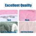 Liveinu Waterproof Fleece Mattress Protector - Anti-Slip Breathable Incontinence Cover & Reusable Absorbent Pads for Babies Seniors & Pregnant Women - Pink 150x180cm - Buy Online on GoSupps.com