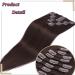 Shop 100% Remy Real Hair Clip-In Extensions - UK Fashion | Dark Brown 50cm 105g - 18 Clips - Buy Online on GoSupps.com