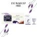 Organic Lavender & Flax Seed Eye Pillow for Spa, Sleep & Yoga | Hot/Cold Therapy | Free Eye Wash Cup Included | 9 x 4.13 Navy Blue - Buy Online on GoSupps.com