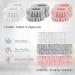 TUZAZO 9 PCS Face Wash Headband Wristband Set - Spa Microfiber Makeup Headband for Women & Girls - Skincare Essential in Pink, White, Grey - Buy Online on GoSupps.com