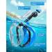 Full Face Snorkel Mask for Adults - Anti-Fog Diving Gear with Safety Breathing System and 180 Panoramic View - Blue S/M - Buy Online on GoSupps.com
