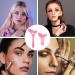 4pcs Eyeliner Aid Tool Multifunction Silicone Winged Eyeliner Stencils Reusable Eyeliner Makeup Molds Eyeliner Helper Tool Mascara Shield Applicator for Eyelashes Eyeshadow Lipstick (Pink) - Buy Online on GoSupps.com