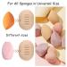 ZERRIOY 2PCS Beauty Blender Case Beauty Blender Holder Beauty Egg Organizer Makeup Sponge Holder Beauty Blender Sponge Make Up Sponge Blender for Makeup Sponge Travel Sponge Holders - Buy Online on GoSupps.com
