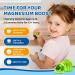 Center-Filled Magnesium Gummies for Kids 300MG - Magnesium Glycinate Gummies with L-theanine Omega-3 Vitamin B6 D for Kids & Adults Supplement for Sleep Calm & Muscle Relaxation - Apple & Kiwi Apple & Kiwi 60 Count (Pa  - Buy Online on GoSupps.com