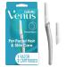 Gillette Venus Facial Razor, Exfoliating Dermaplaning Tool for Face with 2 Blade Refills, Face Razors for Women Dermaplaning Razor + Refill