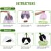 Non-Breakable Pet Pooper Scooper for Dogs and Cats | Durable Spring, Long Handle | Easy Grass & Gravel Pick Up - Green - Buy Online on GoSupps.com