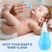 GWAWG 3 PCS Baby Nasal Aspirator Nose Sucker - Mucus Removal for Newborns and Toddlers (Blue Yellow Pink) - Buy Online on GoSupps.com