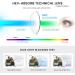 Cyxus Blue Light Filter Glasses - Round Vintage Retro Style for PC TV & Tablet - Unisex 01-1 Black - Buy Online on GoSupps.com