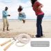 Leapbeast Long Jump Rope - Multiplayer Wooden Handle Jump Rope for Fitness School & Outdoor Activities | 5m 7m 10m - Buy Online on GoSupps.com