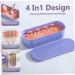 Makeup Brush Cleaner with Cleaning Mat 3-in-1 Cosmetic Brush Cleaner for Cleaning Organizer Makeup Brush Holder 8.7x3.5x2.2 inch Beauty Tools - Buy Online on GoSupps.com