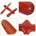 Gatuida 2-Piece Wooden Trigger Point Massage Tool Set for Foot Pain Relief | Acupressure & Reflexology Massage Tools - Buy Online on GoSupps.com