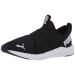 PUMA Women's Prowl Slip on Sneaker 9.5 Black/White