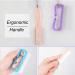 Handle Grip Nail Brush - Fingernail and Toe Cleaning Brushes for Men and Women - 6 Pack (Multicolor) - Buy Online on GoSupps.com