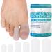 Byehambuni Gel Toe Protectors for Men and Women - 12 Pack Toe Covers - Toe Cap - Toe Sleeves - for Corns Calluses Blisters - Protects Toenails Prevents Rubbing - Clear (4Large+4Small+4Pinky)