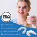 Moldable 4-In-1 Dental Night Guard 6-Pack - Professional Custom Fit Mouth Guard for Teeth Grinding & Athletic Protection - Includes 2 Sizes Kit and Travel Case - MySmile - Buy Online on GoSupps.com