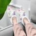 Mnsruu Retro Animal Flower Unicorn Slippers - Comfortable Bedroom Shoes (UK10-11) - International Shipping Available - Buy Online on GoSupps.com