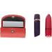 ARTISENIA Maroon Leather Lipstick Case Holder - Mother's Day Gift - Organizer Bag for Purse - Buy Online on GoSupps.com