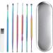 Earwax Cleaning Tool - set Ear Pick Earwax Removal Kit Ear Cleansing Tool Set Ear Curette Ear Wax Remover Tool With Cleaning Brush And Storage Box - Buy Online on GoSupps.com