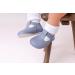 Early Days Baypods Baby Shoes | Soft Soled Pre Walker Shoes | T Bar Style in Grey | Made in England - Buy Online on GoSupps.com