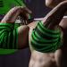 TAVIEW ELLE Book Bandages - 120cm Elastic Elbow Wraps for Weightlifting Powerlifting Fitness & Gym Workouts - Green Black Compression Straps - Buy Online on GoSupps.com