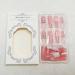 24pcs Long Square Press on Nails - French Tip Acrylic Nails with 3D Bow Heart and Pearls | Glossy Pink Full Cover Glue-on Nails for Women & Girls - Buy Online on GoSupps.com