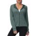 Rdruko Women's UPF 50+ Sun Protection Full Zip Outdoor Jacket - Cyan Large - Buy Online on GoSupps.com