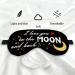 Shop Kdqua 'I Love You to The Moon and Back' Silk Eye Mask - Perfect Long Distance Relationship Gift for Girlfriend/Boyfriend | Adjustable Lightweight Blackout Sleep Mask - Buy Online on GoSupps.com