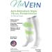 NuVein 18 mmHg Surgical Stockings | Knee High Support for Embolic Recovery | Unisex Medical Fit | White 2X-Large - Buy Online on GoSupps.com
