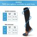 Bropite Copper Compression Socks 6 Pairs - 20-30mmHg Support for Running, Athletic, Nurses, Pregnancy - Large-X-Large Black - Buy Online on GoSupps.com