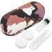 Solustre 3 Sets Glasses Case - Dual Use Travel Organizer & Protector Clipper Jaw Trainer Double-Layer Container with Flocking Cloth - Buy Online on GoSupps.com