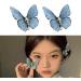 Sweet Hair Clip Stylish Butterfly Hairpin Fashionable Hair Barrette Delicate Hair Jewelry Hair Ornaments Women Girl Butterfly Hairpin 1 x Purple Butterfly - Buy Online on GoSupps.com