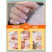 TOEDO Short French Nail Tips Half Cover Fake Nails for Nail Extension  480Pcs Acrylic False Nails Art Tips with Box  12 Sizes 480-French-Clear - Buy Online on GoSupps.com