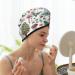 Hair Towel Wrap - Quick Drying Hair Turban with Button | Frog & Forest Plants Design - Buy Online on GoSupps.com
