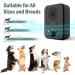 Dog Barking Control Device 3 Mode Automatic Anti Barking Device for Dogs 33Ft Reachageable Anti Barking Device for Stop Large Small Dogs Barking Device Indoor Outdoor Dog Bark Stopper - Buy Online on GoSupps.com