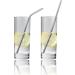 4 Pack 8.5 Small Waves Stainless Steel Reusable Metal Straws - Portable & Food Grade - Buy Online on GoSupps.com
