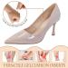 Heel Grips & Pads for Big Shoes - 4 Pairs Clear Inserts | Comfort for Men & Women - Buy Online on GoSupps.com