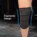 High Elastic Bandage - Extra Long Stretch Compression Knee Brace for Sports & Running - Black - Buy Online on GoSupps.com