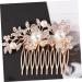 MAGICLULU Bridal Hair Accessory Crystal Hair Accessories Bridal Headpiece Girls Hair Accessories Bridal Hair Accessories Girl Hair Accessories Unique Accessory Alloy Comb Bride - Buy Online on GoSupps.com