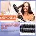 1.5" Thermal Brush - LCD Display Up to 410 F Double PTC Ceramic Ionic Volumizing Curling Iron for Travel Black - Buy Online on GoSupps.com